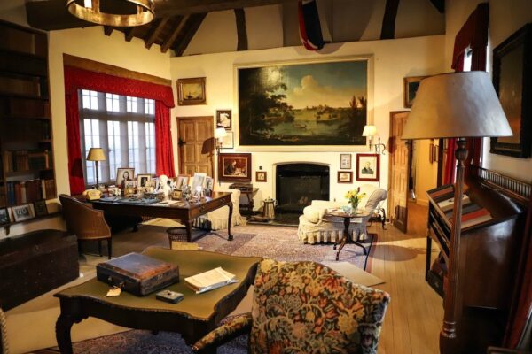 Winston Churchill's study at Chartwell